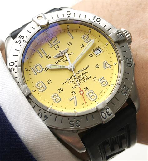 vintage breitling diver|breitling superocean automatic 42 price.